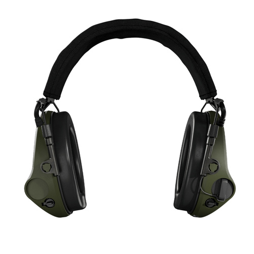 Sordin - Active Hearing Protectors Supreme T2 - Headband - Gel Pads - Green - 303006-11P (Green)