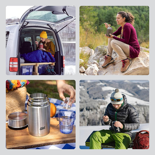 Esbit - Food Thermos Classic Food Jug - 750 ml - Olive Green - FJ750ML-OG