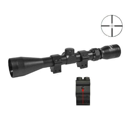 Lensolux - Rifle Scope 3-9x40, R4 reticle - 19351