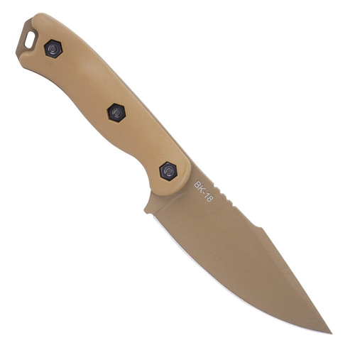 Ka-Bar - Becker Harpoon Survival Fixed Knife - Coyote Tan - BK18