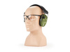 RealHunter - Set of Active PRO Hearing Protectors & Protective Glasses - Olive Green