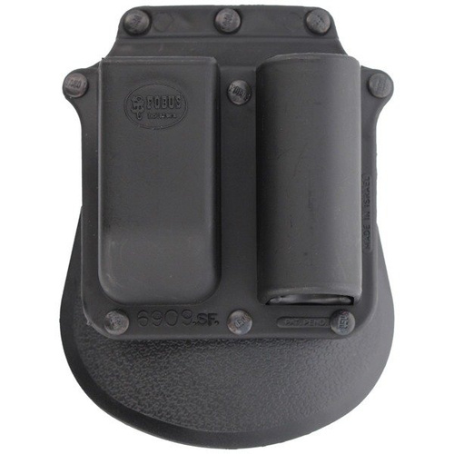 Fobus - Combo Pouch for FN, CZ, S&W 9mm, .40 Magazine and Flashlight - Rotating Paddle - 6909 SF RT