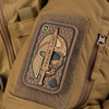 M-Tac - Morale Patch - Molon Labe Ace Jacquard - Coyote / PVC - 51127005