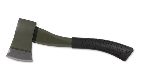 MFH - Tourist Axe - Stainless Steel - Green/Black - 27767