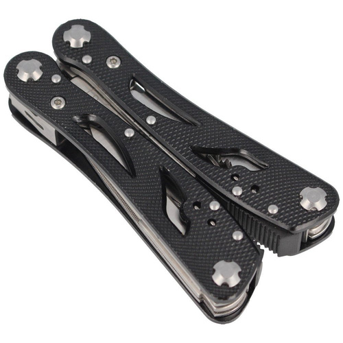 BlackFox - Multitool BF-201 - 9 Tools - Black
