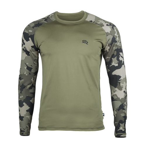 Rough Radical - Long Sleeve Thermal Shirt Furious Army - Khaki / Moro