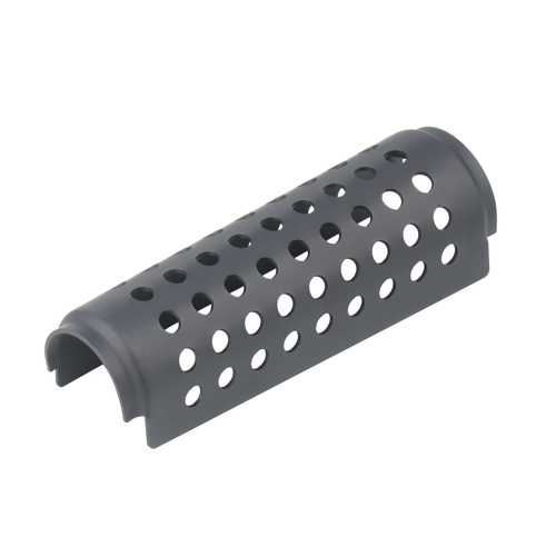 FTCS - Gas Tube Cover - Round Holes - AK - Cerakote - Black - Nr. 31