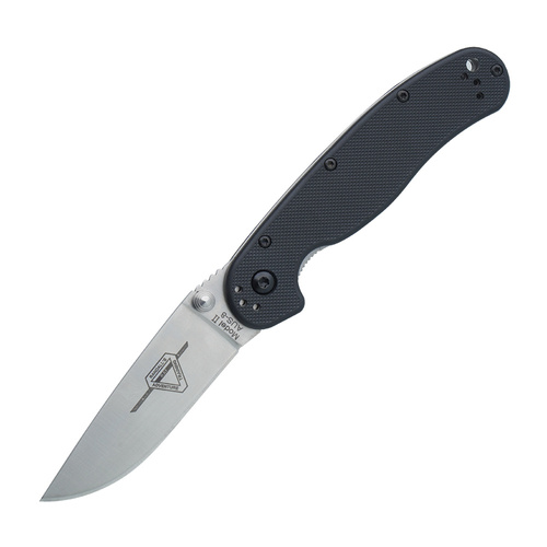 Ontario - Folding Knife RAT II - Liner Lock - Silver - 8860