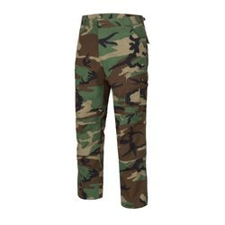 Helikon - Pants Military BDU - PolyCotton Ripstop - Woodland - SP-BDU-PR-03