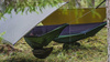 Lesovik - Hiking Hammock DRAKA with Mosquito Net and Suspension SNEKA - Treetop Green