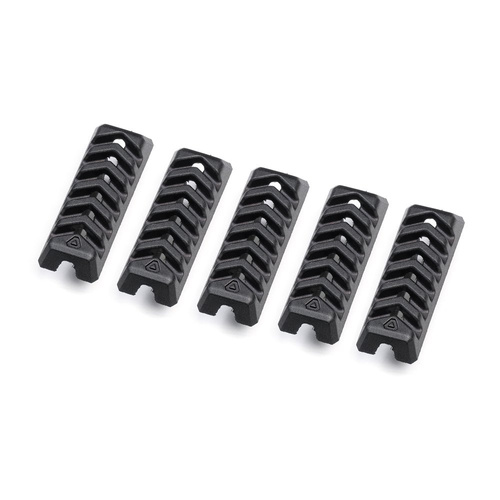 Strike Industries - SIEGEN Rail Covers for M-LOK - 5 pcs - Black - SI-SIEGEN-COVER-BK