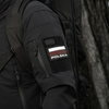 M-Tac - Patch with Flag and Inscription Poland - Laser Cut - Pixels - Black / Red / White - 51007102