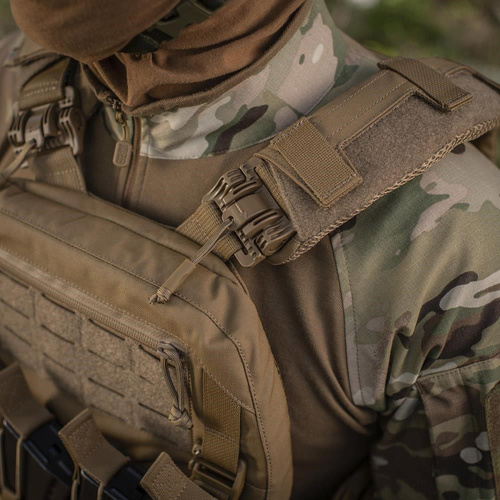 M-Tac - Tactical Vest Plate Carrier Cuirass Fast XL QRS - Coyote - 51670005