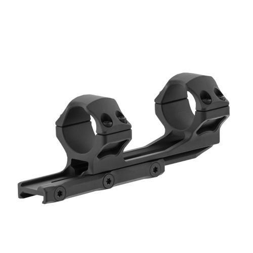Leapers - One-piece Mounting, Medium Accu-Sync 30/22 Cantilever - 30 mm - Offset 50 mm - Picatinny - Aluminum - Black - AIR31850