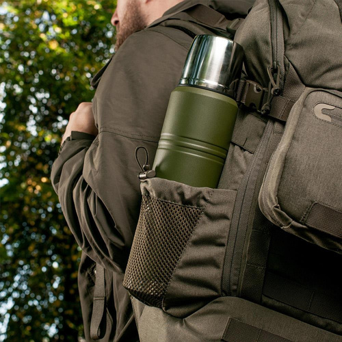 M-Tac - Stainless Steel Thermos - 1000 ml - Olive - UN-B04-1000A
