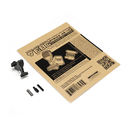 Strike Industries - Enhanced Bolt Catch for AR10 - Black - SI-AR10-EBC