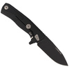 LionSteel - Aluminium Black / Black Blade Folding Knife - ROK A BB