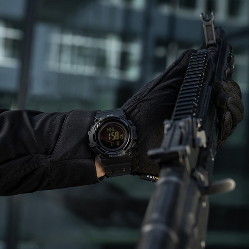 M-Tac - Tactical Watch with Compass 2233 - Black - 50010002