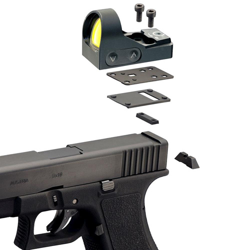 Delta Optical - MiniDot HD mount for Glock 9 mm - DO-2823