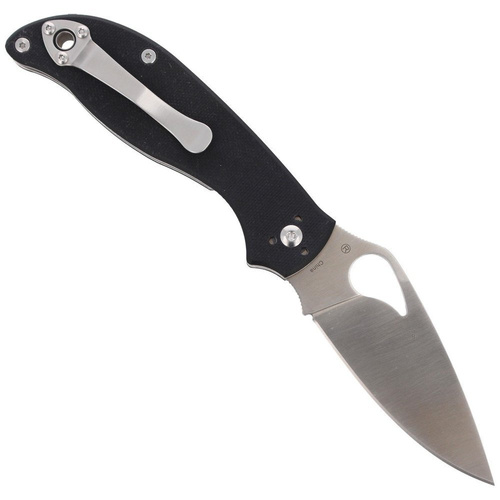 Spyderco - Byrd Raven™ 2 G-10 Black Plain Folding Knife - BY08GP2