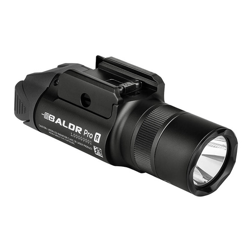 Olight - Tactical LED Flashlight with Laser Sight BALDR Pro R - 1350 lumens - Green Laser - Black