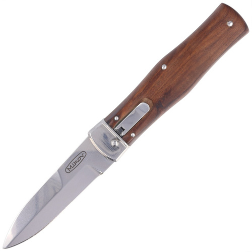 Mikov - Spring Knife Predator Palisander Santos 241-BD-1/KP - N690 - Brown - V1803743