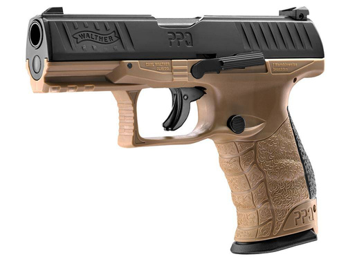 Umarex - Walther PPQ M2 T4E RAM Defense Training Pistol cal .43 - FDE - 2.4762