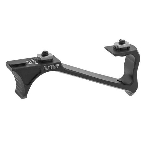 UTG - Ultra Slim M-LOK Angled Front Grip - Black - MT-AFGM01