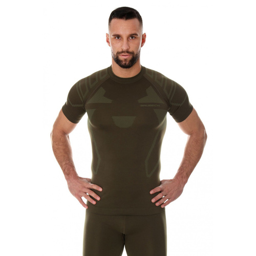 Brubeck - Ranger Protect short sleeve thermal t-shirt - Khaki - SS13000.