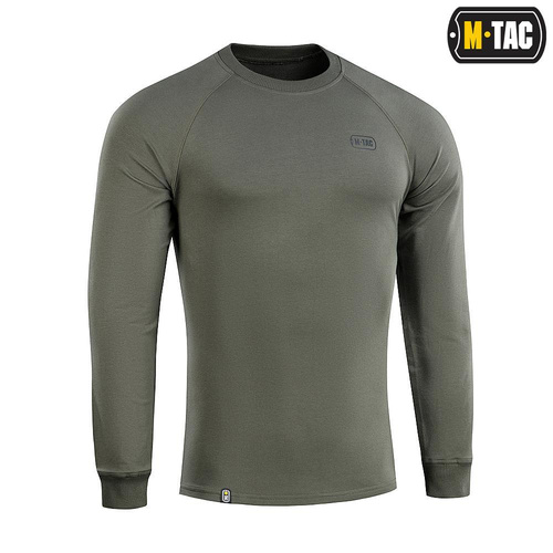 M-Tac - Raglan Sweatshirt Athlete - Cotton - Army Olive - 20455062