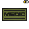 M-Tac - Medic 3D PVC Patch - Black / Olive - 51125102