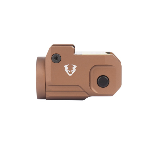 Vaide - Tactical Pistol Flashlight Scrapper Subcompact - 500 lm - FDE - VAPL-02