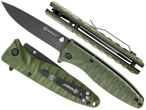 Ganzo - Folding Blade Knife Firebird - Liner Lock - Green - G620-G1