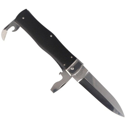Mikov - Automatic spring knife Predator ABS Black 3 blades - 241-NH-3/KP