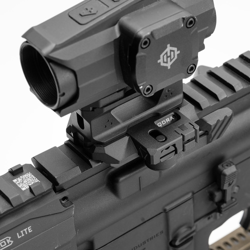 Strike Industries - QD Mount for T1/T2 Collimators - Picatiny - Black - SI-T1-QDRA-BK