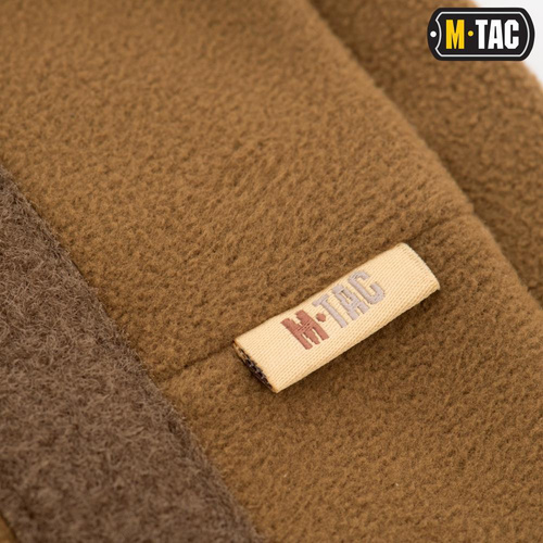 M-Tac - Winter Cap With Patch Panel Watch Cap Elite - Fleece - Coyote Brown - 40017017