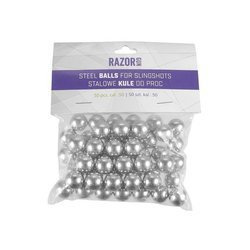 RazorGun - Steel Balls for Slingshot - .50 cal - 50 pcs
