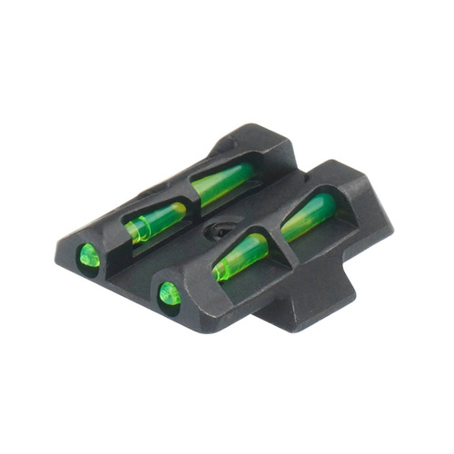 Hiviz - Fiber-Optic Rear Sights for Glock 42/43 Pistols - GLLW11