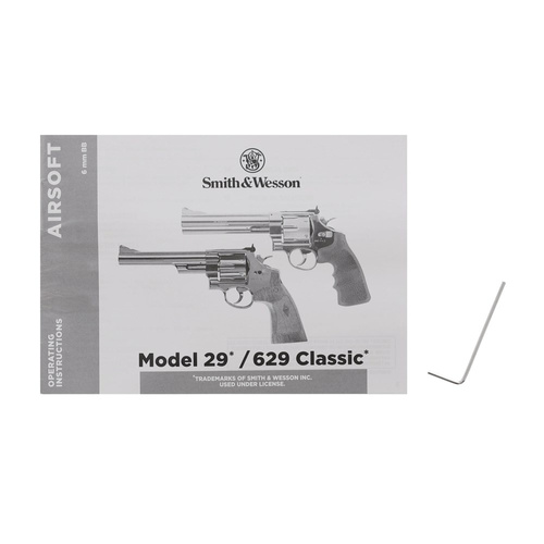 Umarex - Airgun CO2 Smith&Wesson 629 Competitor 6" - 4.5 mm - Silver/Black - 5.8440