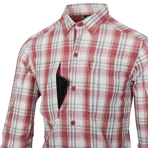 Helikon - Shirt TRIP Nylon Blend - Red Plaid - KO-TRI-NB-P7