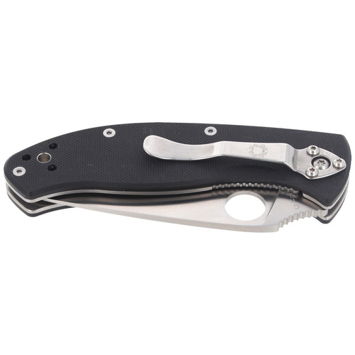 Spyderco - Tenacious™ G-10 Black Folding Knife - C122GP