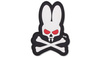 101 Inc. - 3D Patch - Skull Bunny - White