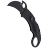 Spyderco - Karahawk™ G-10 All Black Plain Edge Knife - C170GBBKP