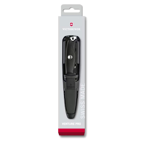 Victorinox - Fixed-Head Knife Venture Pro - Sandvik 14C28N - Black - 3.0903.3F