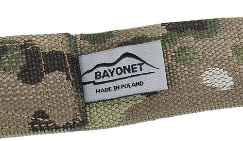 Bayonet - COMBAT tactical belt - AustriAlpin COBRA 9kN buckle - 45 mm - MultiCam.