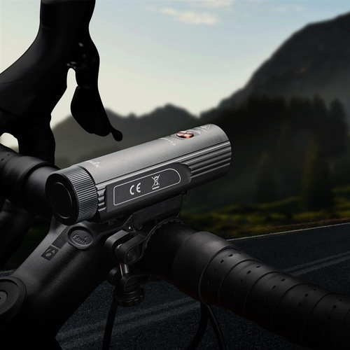 Fenix - Bicycle LED Flashlight with 2600 mAh Reachargeable Battery - 1200 lm - BC21R V3.0