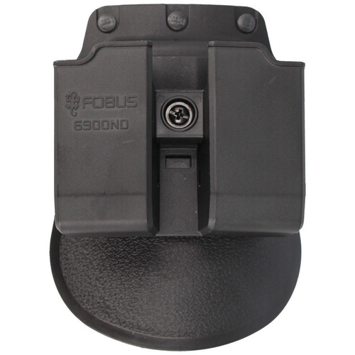 Fobus - Double-row Magazine Pouch 9mm/.40 - Glock, H&K - Black - 6900ND
