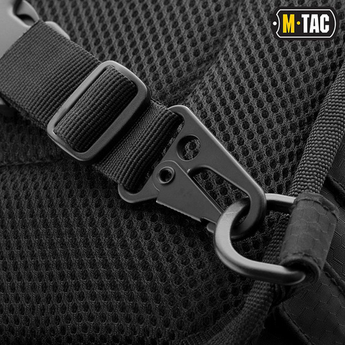 M-Tac - Bag Urban Line City Hunter Hexagon - Polyester - Czarny - GB0306-BK