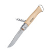 Opinel - Folding knife N°10 with corkscrew and bottle opener - Inox