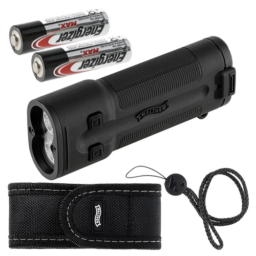 Walther - LED Flashlight EFA2 - 300 lm - Black - 3.7144